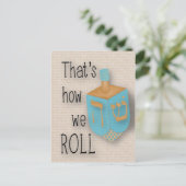 Carte Postale C'est comme ça qu'on roule (Debout devant)