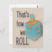 Carte Postale C'est comme ça qu'on roule (Devant / Derrière)