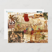 Carte postale C'est derrière vous (Devant / Derrière)