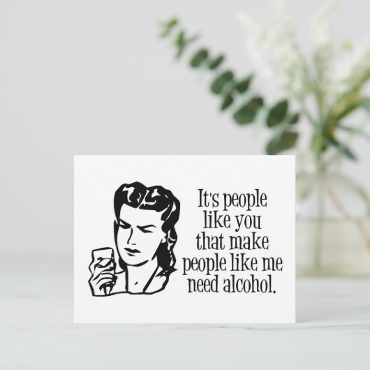 Carte Postale C'est des gens comme vous... (Debout devant)