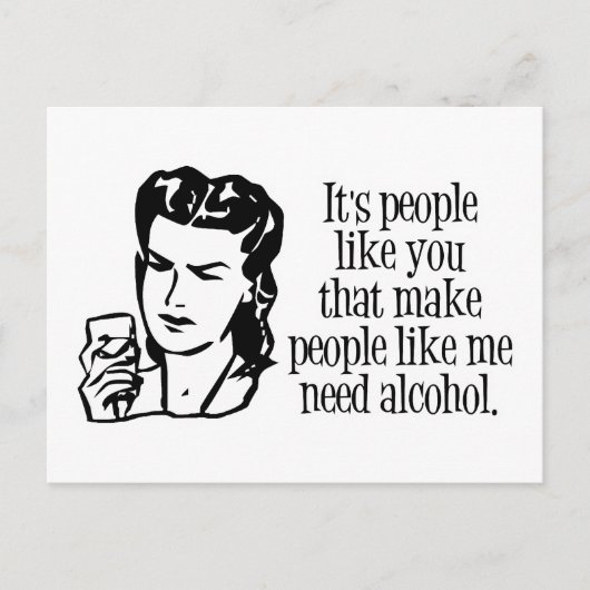 Carte Postale C'est des gens comme vous... (Devant)