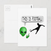 Carte Postale C'Est Du Football (Devant / Derrière)
