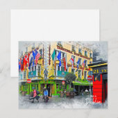 Carte Postale C'est Dublin-Irlande (Devant / Derrière)