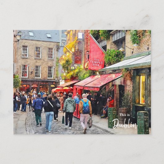 Carte Postale C'est Dublin-Irlande (Devant)