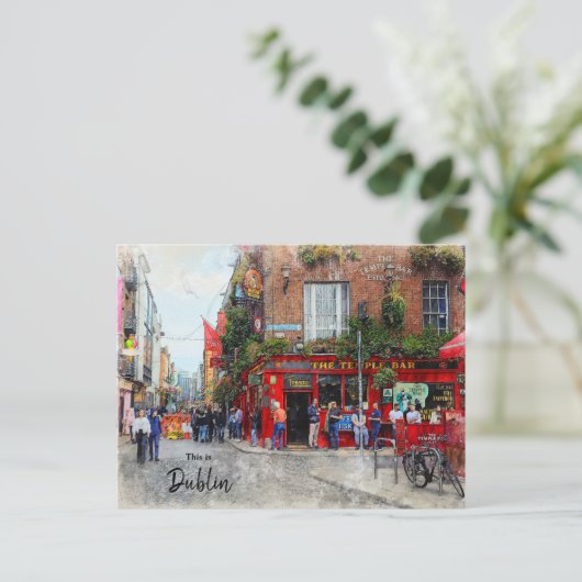 Carte Postale C'est Dublin-Irlande (Debout devant)