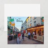 Carte Postale C'est Galway-Irlande (Devant / Derrière)
