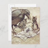 Carte Postale C'est grotesque !" cria Salomon en fureur" (Devant / Derrière)