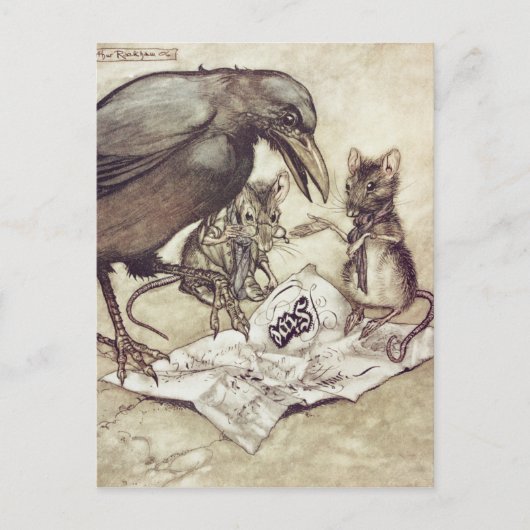 Carte Postale C'est grotesque !" cria Salomon en fureur" (Devant)