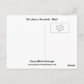 Carte Postale C'est juste un Scratch - Mais ! (Dos)