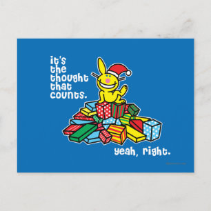 Carte Postale C'est la pensée qui compte