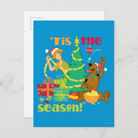 Carte Postale C'Est La Saison (Devant / Derrière)