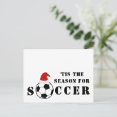 Carte Postale 'C'Est La Saison Du Football | Noël (Debout devant)