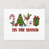 Carte Postale C'est la saison Joyeux Noël (Devant)