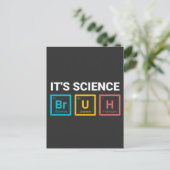 Carte Postale C'est la science mec humour de nerd drôle (Debout devant)