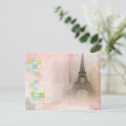 Carte Postale C'est La Vie (Debout devant)