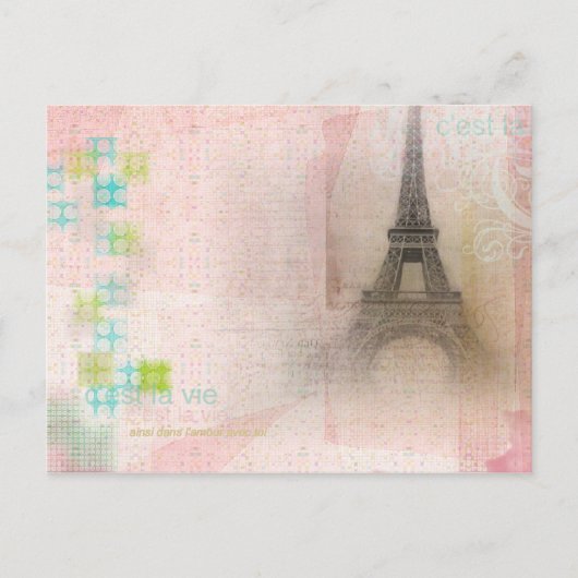 Carte Postale C'est La Vie (Devant)