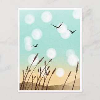 Carte Postale C'est la vie sur la plage