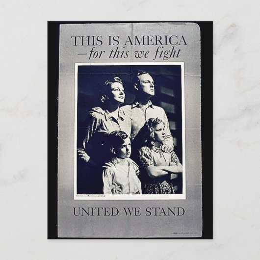 Carte Postale C'Est L'Amérique (Devant)