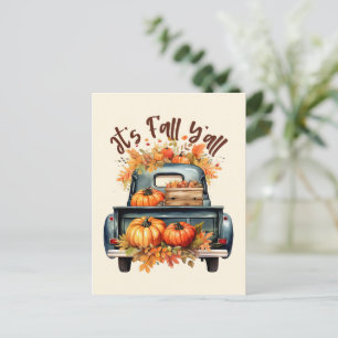 Carte Postale C'est l'automne