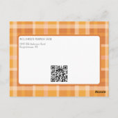 Carte Postale C'est l'automne Ya'll Kraft Automne Party Invitati (Dos)