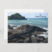 Carte Postale C'est le Chaussée du Géant - Irlande du Nord (Devant / Derrière)