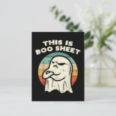 Carte Postale C'Est Le Fantôme De Feuille De Boite (Debout devant)