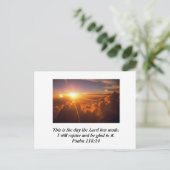 Carte Postale C'est le jour que le Seigneur a fait (Debout devant)