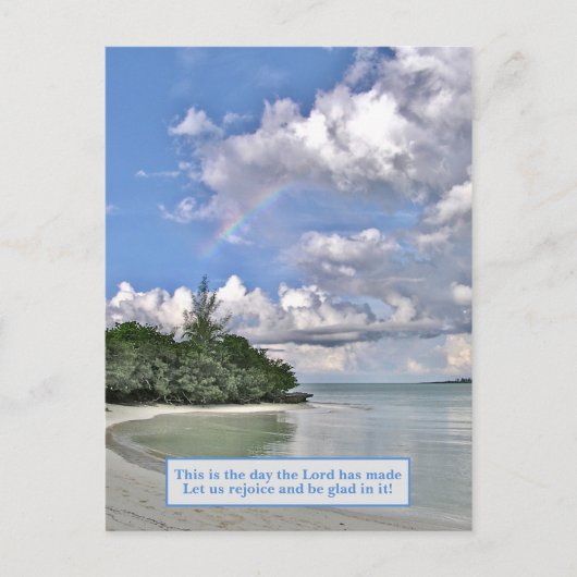 CARTE POSTALE C'EST LE JOUR QUE L'ÉTERNEL A FAIT (Devant)