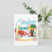 Carte Postale C'est le temps du surf Hawaii - Summer Beach Vibes (Debout devant)