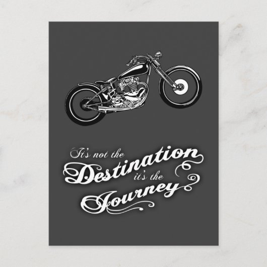 Carte Postale C'est le voyage (Devant)