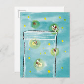 Carte Postale C'est l'été  (Devant / Derrière)