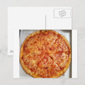 Carte Postale C'est l'heure de la pizza ! (Devant / Derrière)