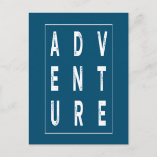 Carte Postale C'est l'heure de l'aventure