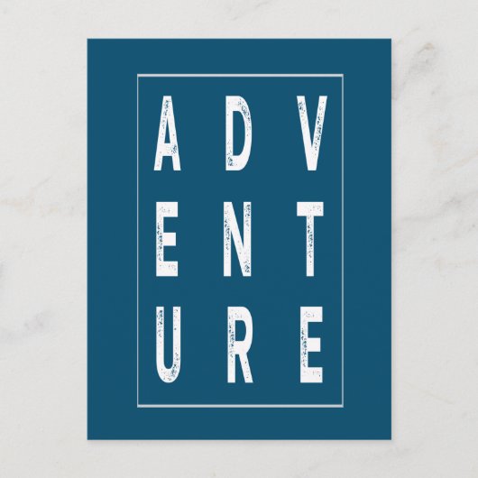 Carte Postale C'est l'heure de l'aventure (Devant)