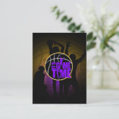 Carte Postale C'est l'heure du jeu - Purple & Gold (Debout devant)