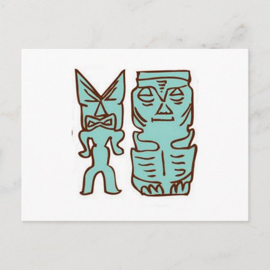 Carte Postale C'est l'heure du Tiki ! (Devant)