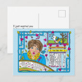 Carte Postale C'est l'intention qui compte_ (Devant / Derrière)