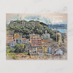 Carte Postale C'est Lisbonne Portugal
