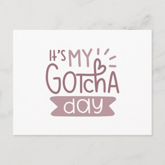 Carte Postale C'est ma gotcha (Devant)