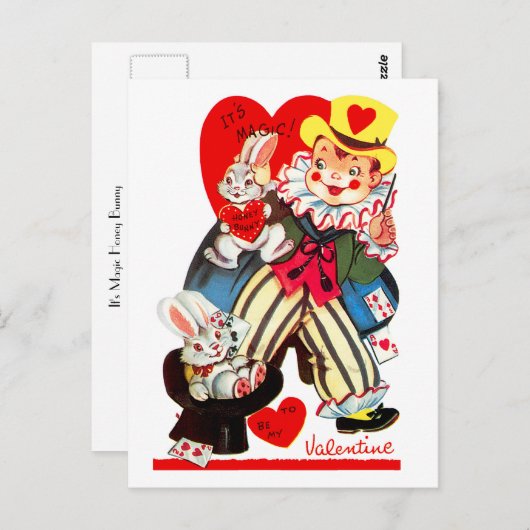 Carte Postale C'est Magic Honey Bunny (Devant / Derrière)