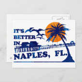 Carte Postale c'est mieux à NAPLES, FL. (Devant / Derrière)
