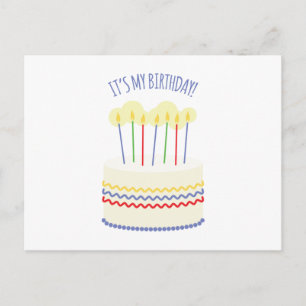 Carte Postale C'est mon anniversaire