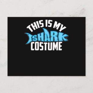 Carte Postale C'Est Mon Costume De Requin Sea Creatme