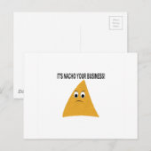 Carte Postale C'est Nacho Your Business (Devant / Derrière)