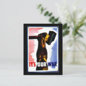 Carte Postale C'est notre guerre (Debout devant)