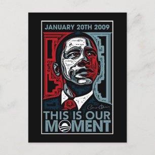 Carte Postale C'est notre moment 20 janvier 2009