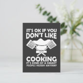 Carte Postale C'est ok Si Vous n'aimez pas la cuisine C'est Gent (Debout devant)