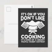 Carte Postale C'est ok Si Vous n'aimez pas la cuisine C'est Gent (Devant / Derrière)