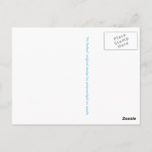 Carte Postale "C'est parfait !" (Dos)