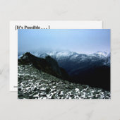 CARTE POSTALE C'EST POSSIBLE (Devant / Derrière)